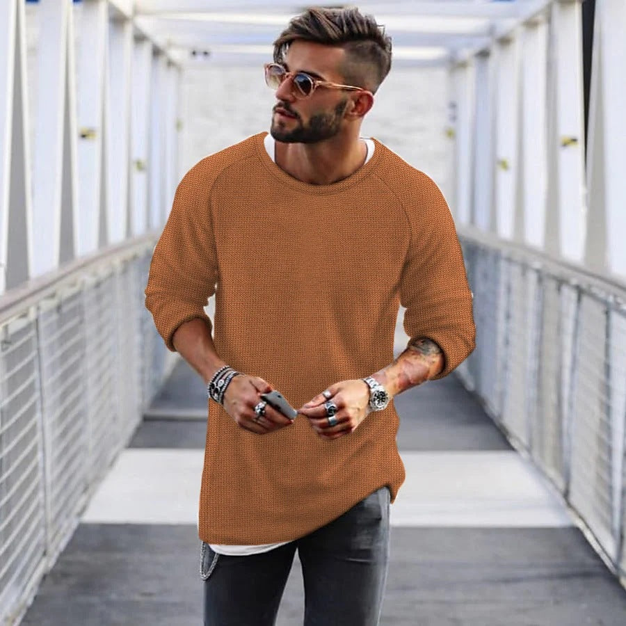 Pull en tricot décontracté pour hommes