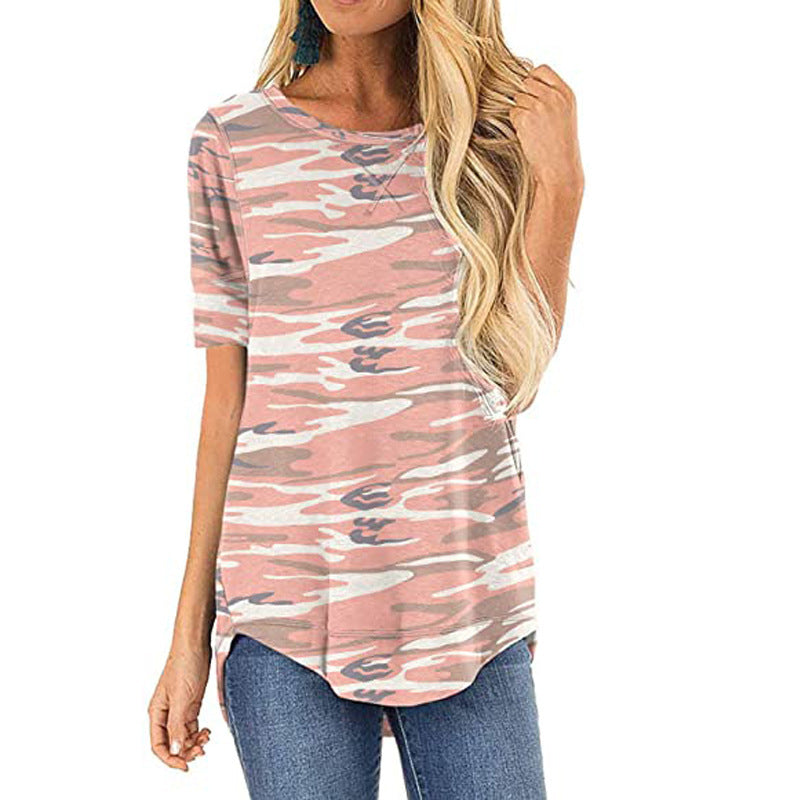 T-shirt imprimé animal pour femme Vêtements d&