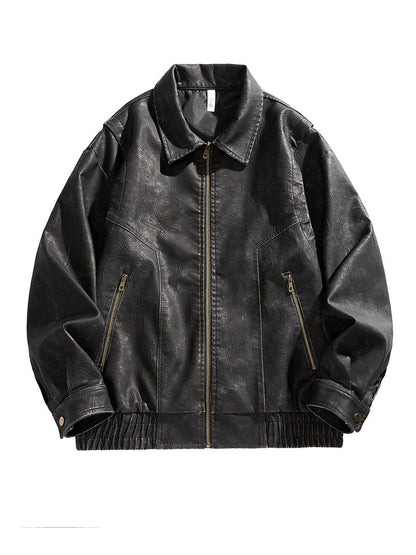 Veste courte élastique pour hommes avec poches
