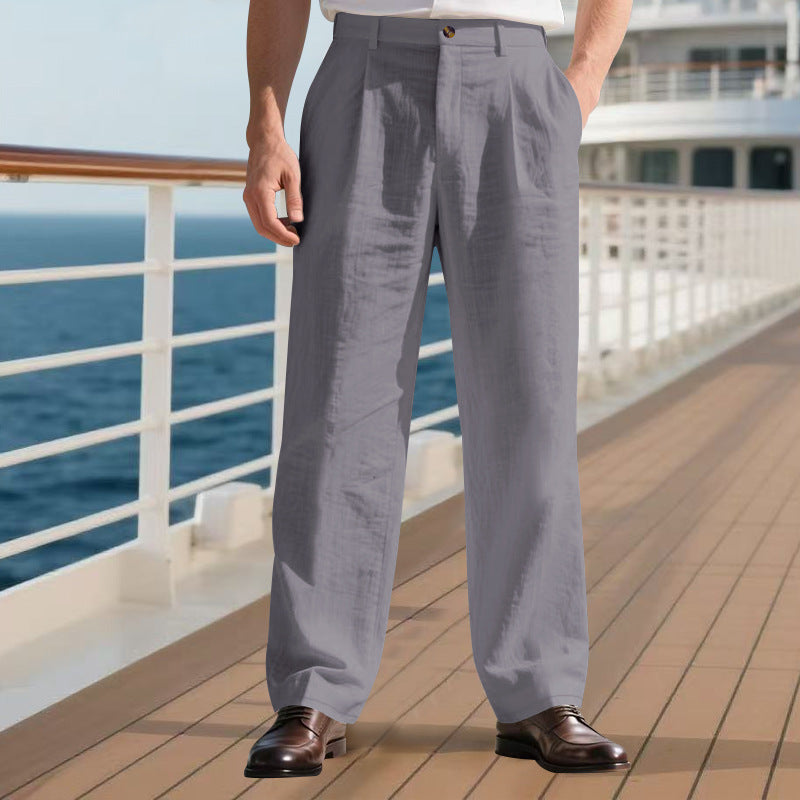 Pantalon de costume pour hommes élégant et confortable