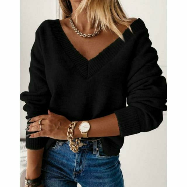 Écharpe femme Pull Col en V Moderne