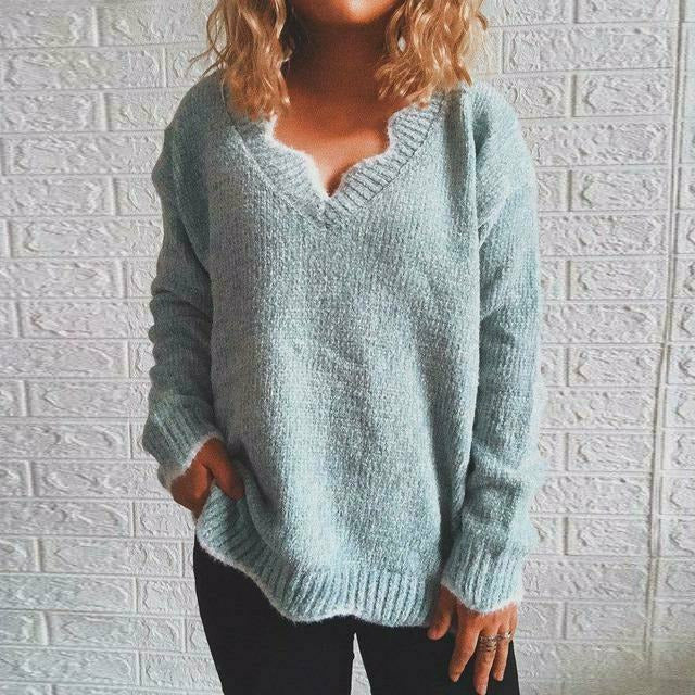 Pull doux à la coupe agréable