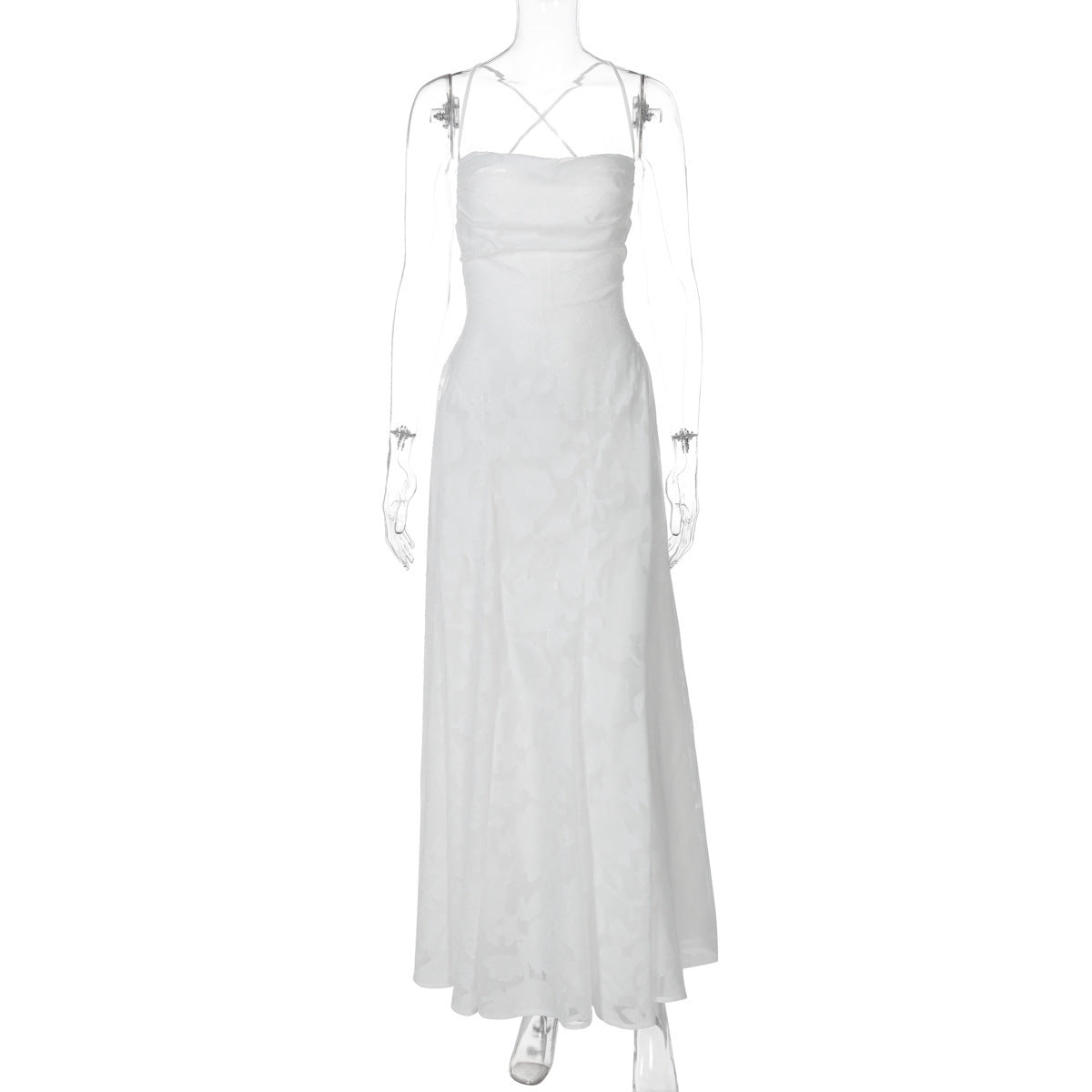 Robe de Soirée Élégante Femme Motif Floral Chic et Élégante