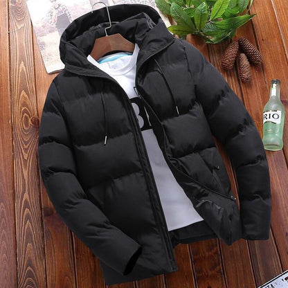 Doudoune grande taille capuche coton chaud