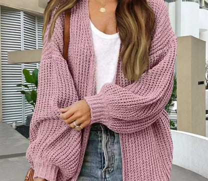 Cardigan Doux pour Femmes Vêtement d'extérieur Élégant