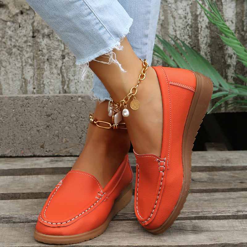 Mocassins pour femmes Design élégant Semelle antidérapante