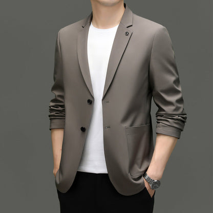 Blazers homme slim classiques à deux boutons