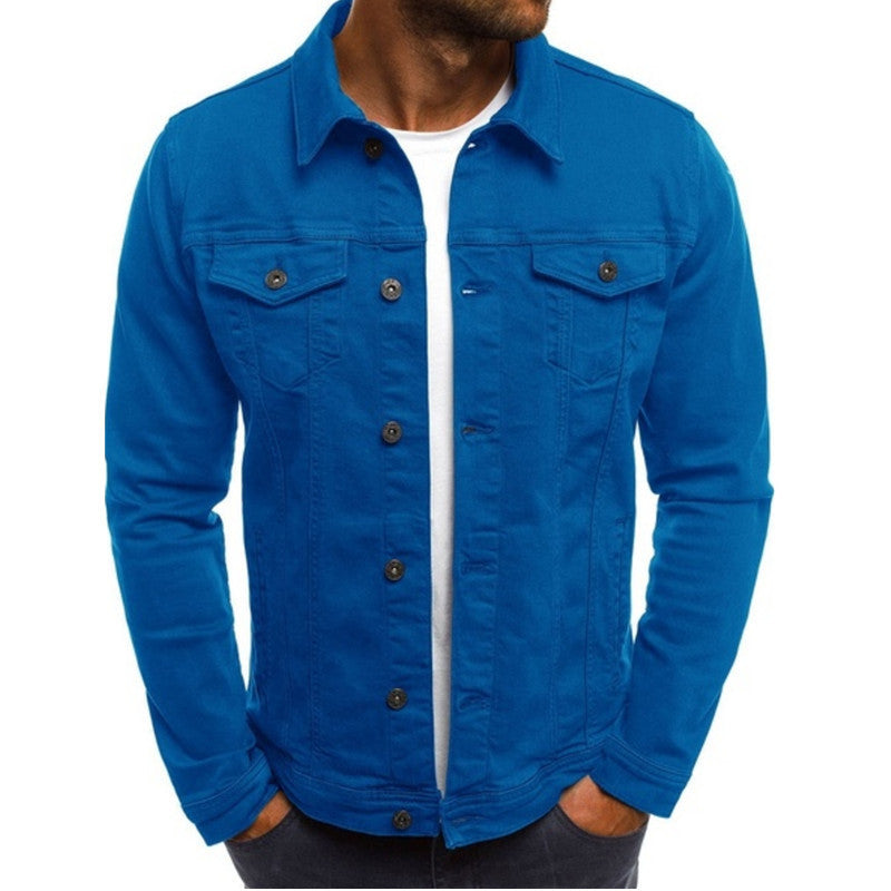 Veste en jean homme Coupe classique Pratique