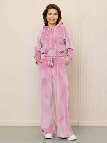 Petit ensemble confort | Ensemble deux pièces jogging molletonné à capuche