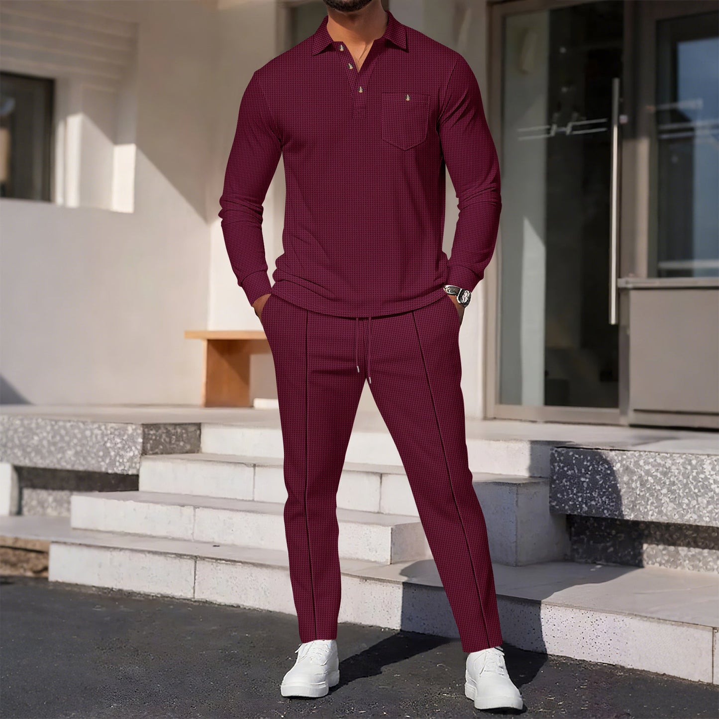 Survêtement homme élégant respirant