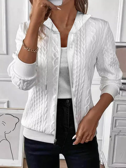 Cardigan femme Capuche Chaud Élégant