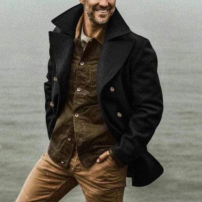Manteau d'hiver homme moderne chaud isolé