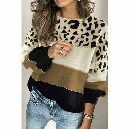 Pulls léopard tendance femme