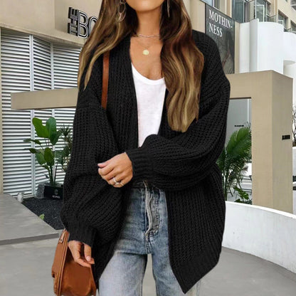 Cardigan Doux pour Femmes Vêtement d'extérieur Élégant