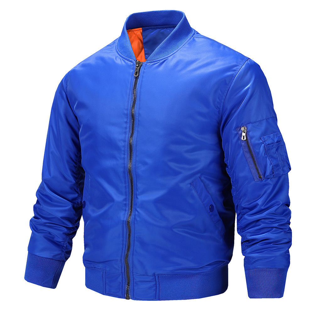 Blouson bombardier homme élégant noir