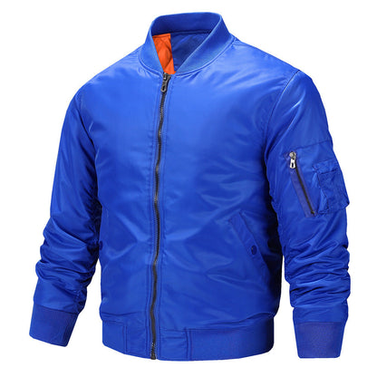 Blouson bombardier homme élégant noir