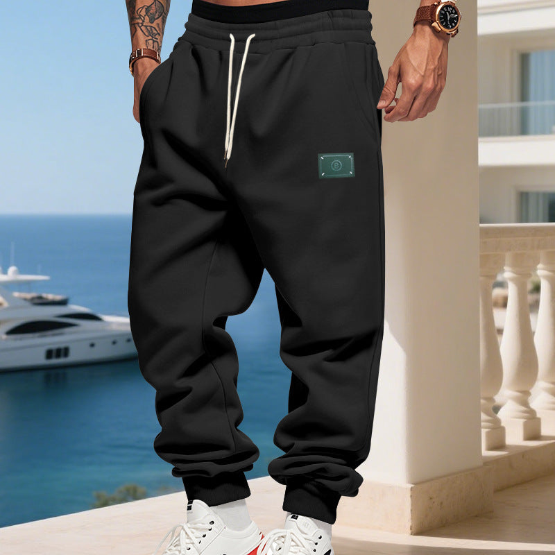 Pantalon de jogging homme confortable stretch avec taille ajustable