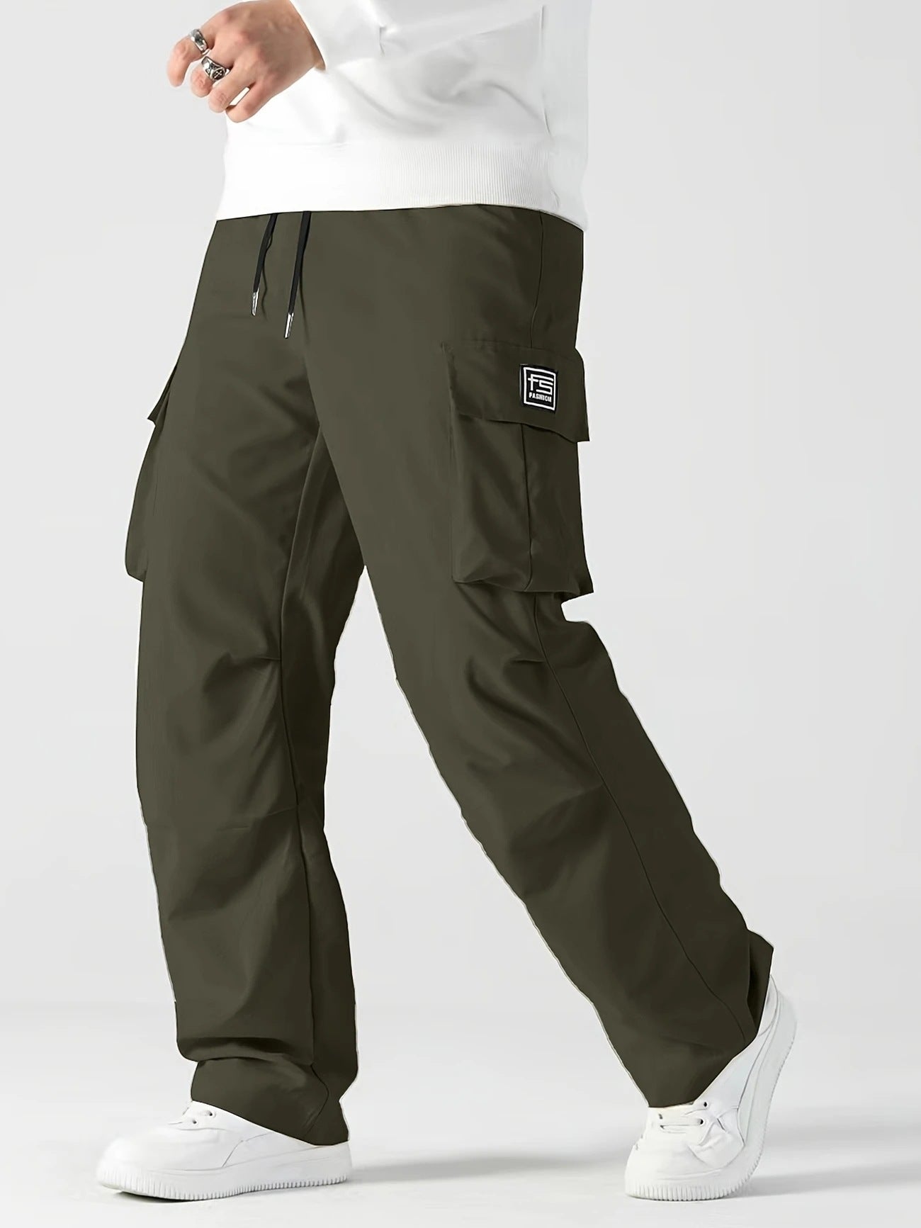 Pantalon cargo homme Confortable Multifonctionnel