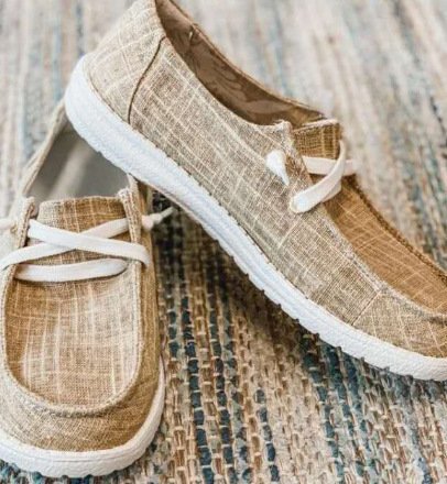 Chaussures Slip-On Femme Confortables Élastiques Antidérapantes
