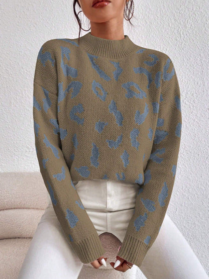 Pull femme motif animal Confortable Élégant