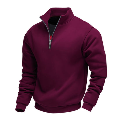 Polaire homme col montant chaud