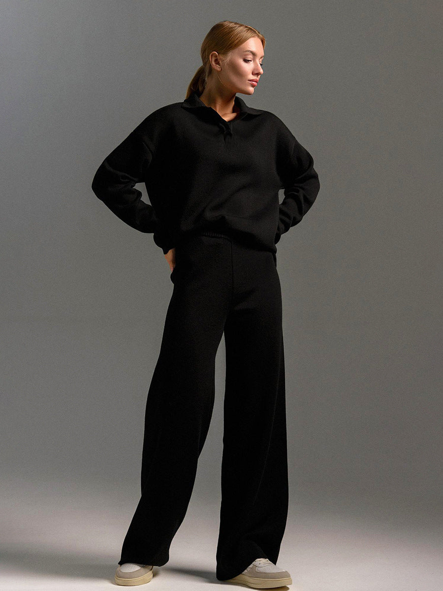 Ensemble de sport pour femme : pull et pantalon de survêtement