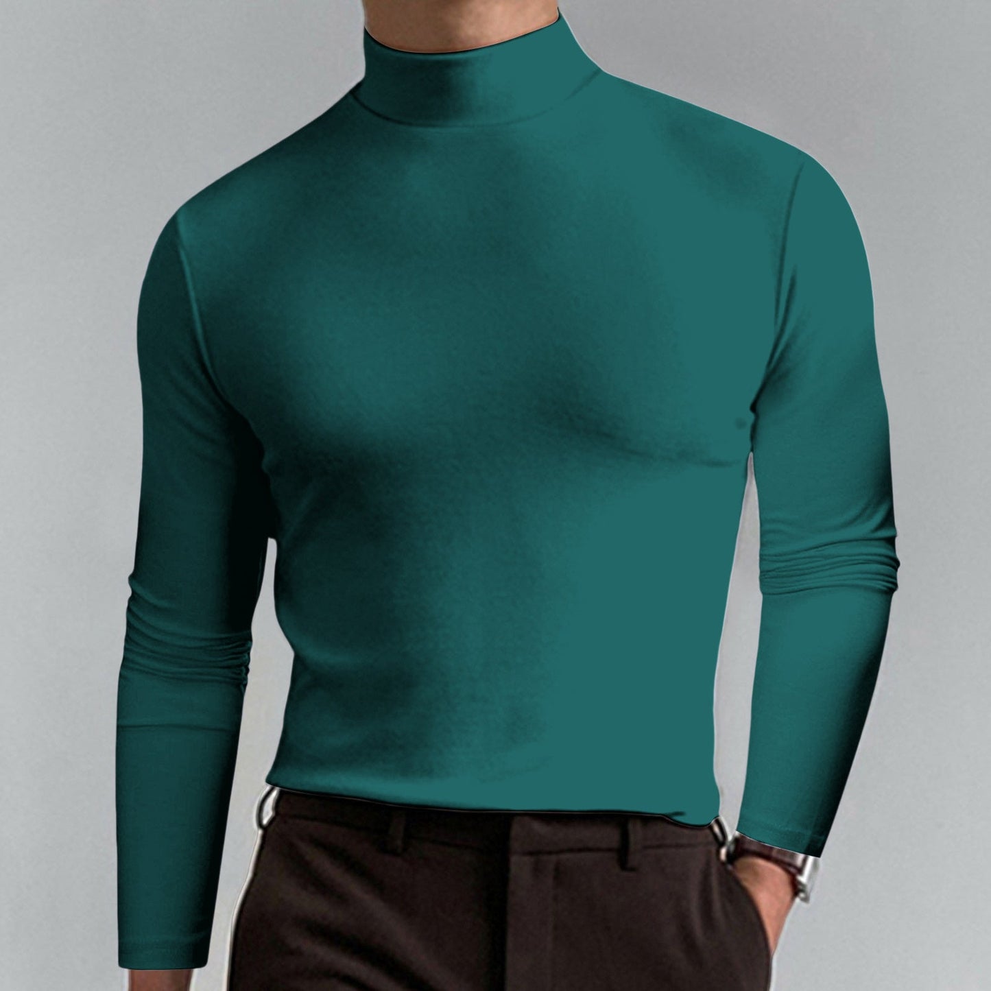 Pull col roulé homme chic et moderne