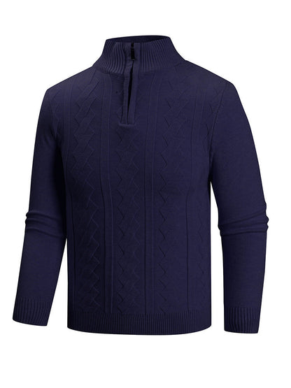 Pull Homme Col Montant Design Élégant