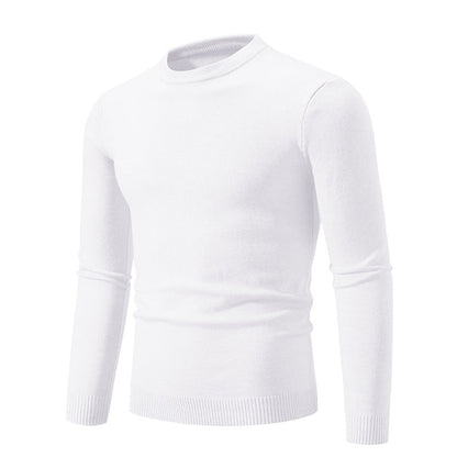 Pull fin pour homme col rond design élégant