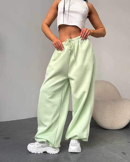 Pantalon de sport femme confortable élastique