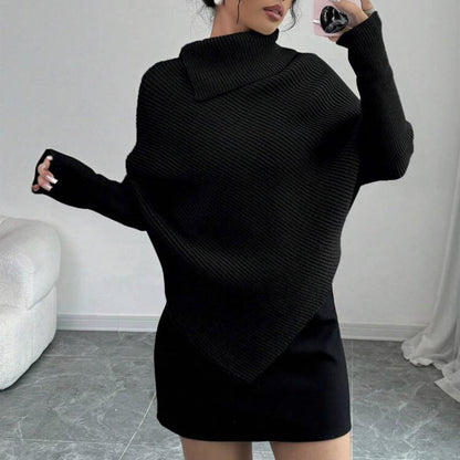 Pull-over Oversize Asymétrique Femme