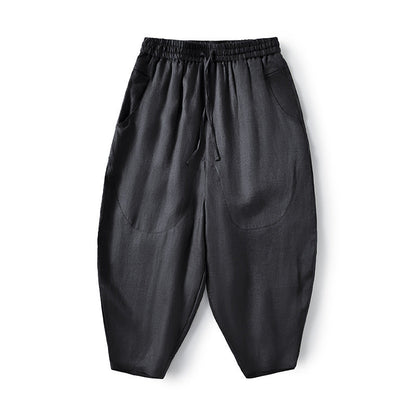 Pantalon en lin femme confortable élégant doux