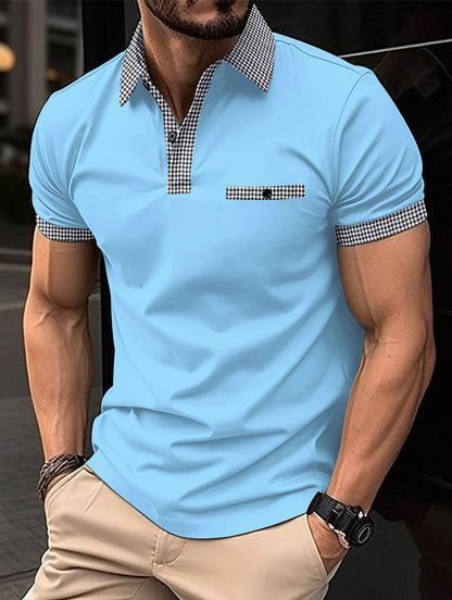 Polo homme classique blanc