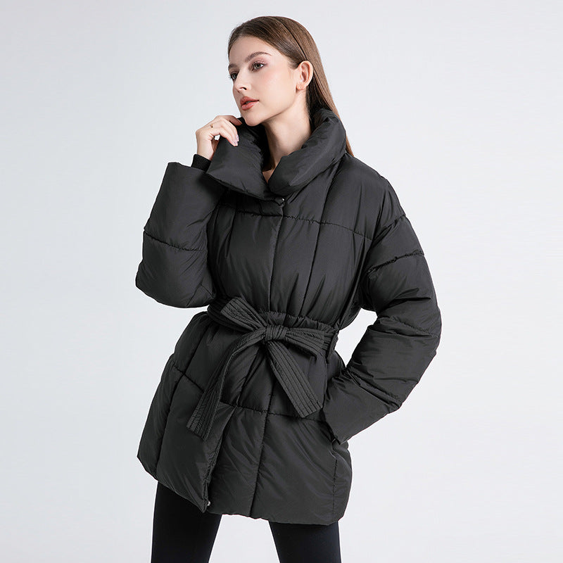Manteau d'hiver élégant style arctique