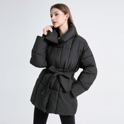 Manteau d'hiver élégant style arctique