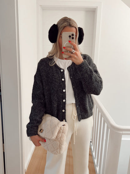 Cardigan Femme Doux Élégant Coupe