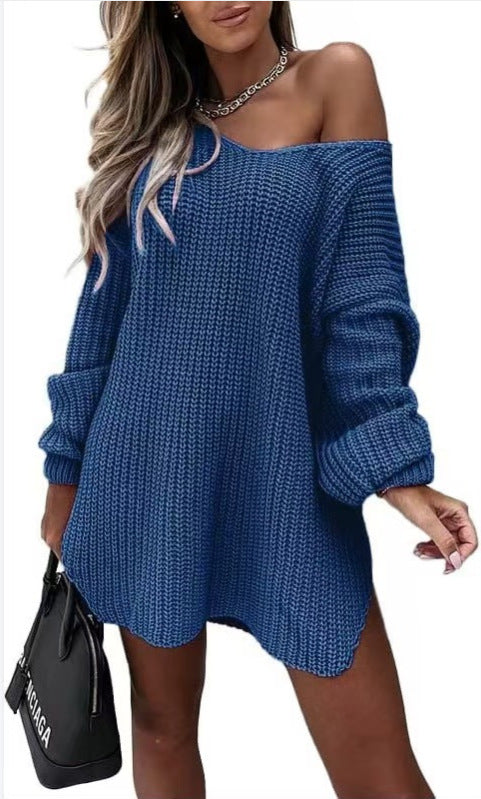 Robe pull femme Oversize Confortable Coupe ample