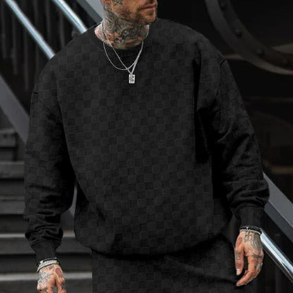 Pull pour homme oversize confortable et structuré