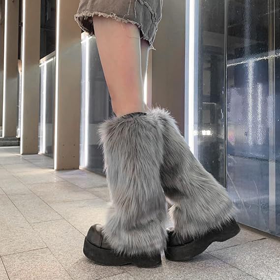 Femmes Élégantes Manches en Fourrure Accessoires