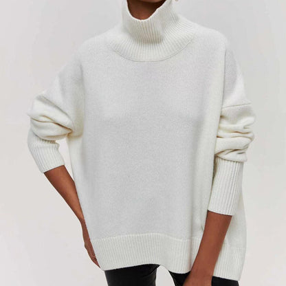 Pull surdimensionné doux et texturé pour femme