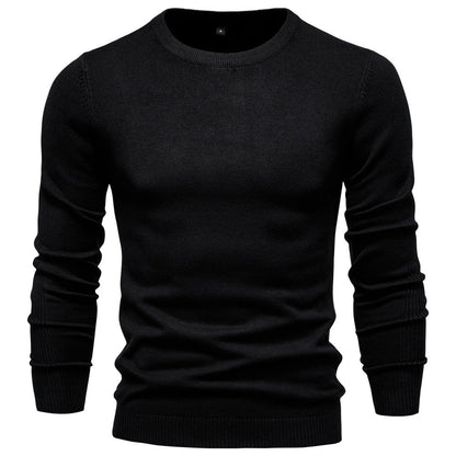 Pull homme col rond coton design élégant