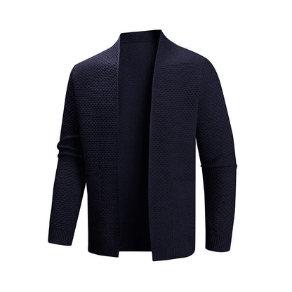 Cardigan homme moderne motif texturé pratique