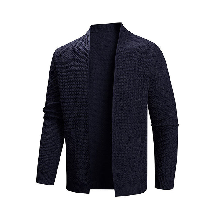 Cardigan homme moderne motif texturé pratique