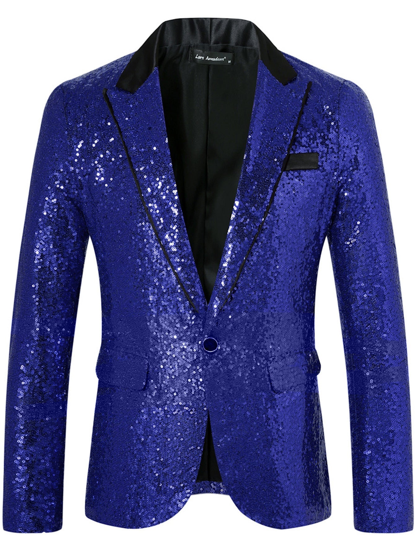 Blazer Homme à Paillettes Élégant Tenue de Soirée