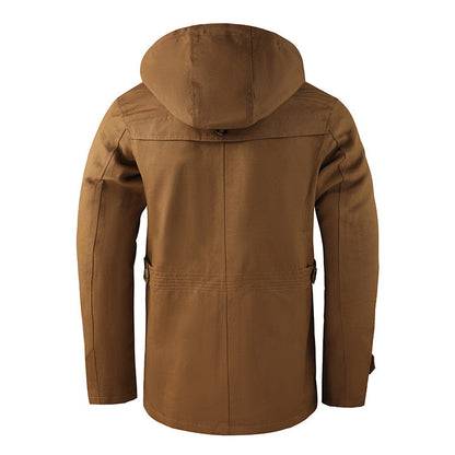 Kapuzenjacke Sportlich Casual - IdealeKleiden