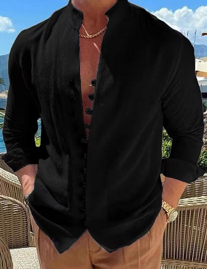 Chemise décontractée légère pour homme style décontracté
