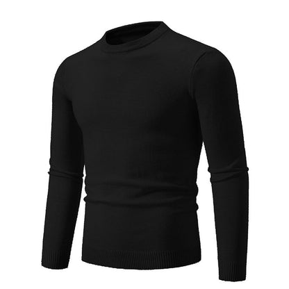 Pull fin pour homme col rond design élégant