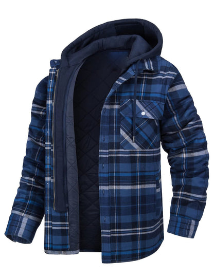 Veste d'hiver homme style moderne confort