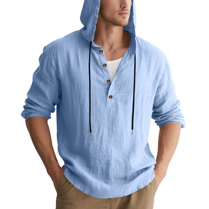 Sweat à capuche pour hommes Coton décontracté de haute qualité