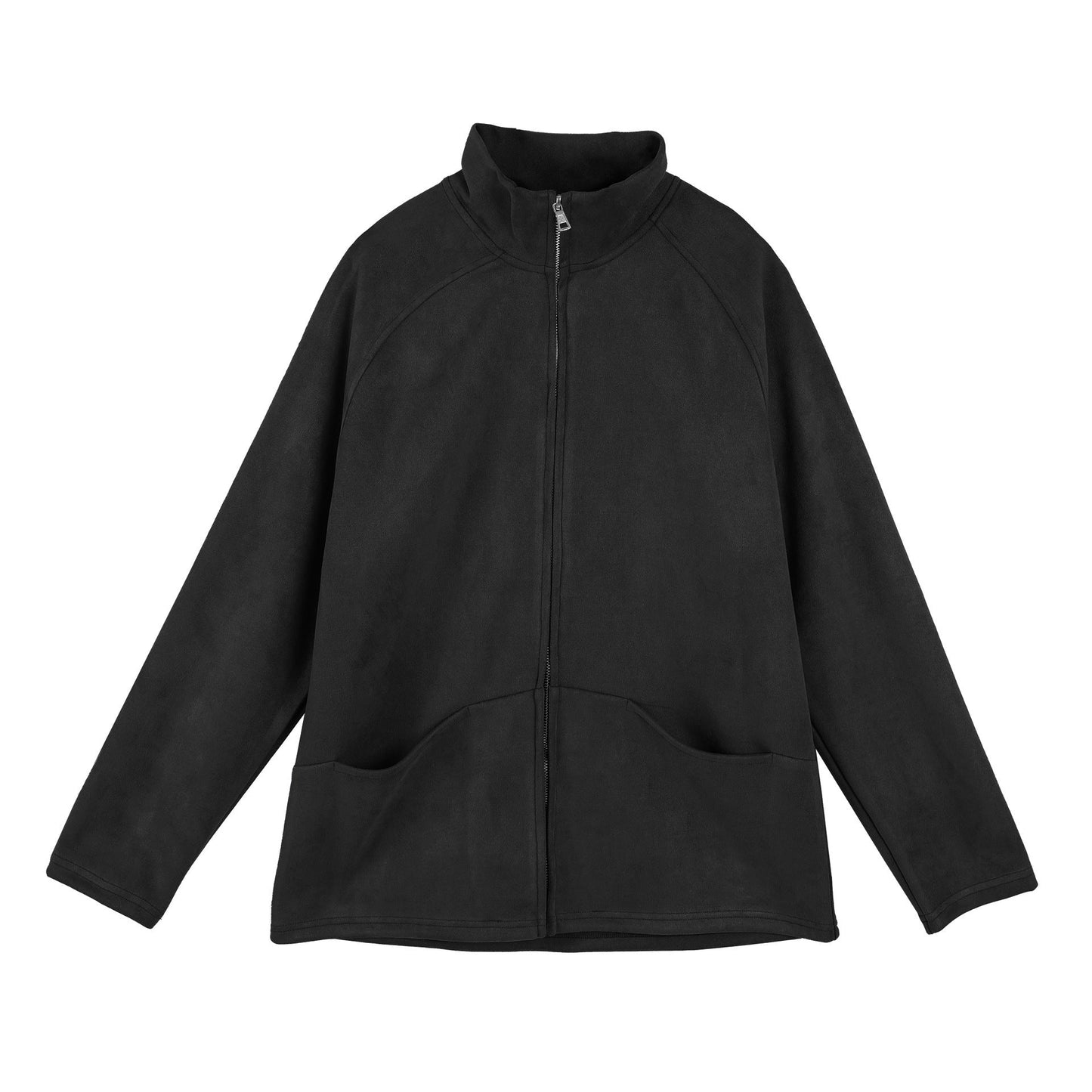 Veste polaire femme chaude col montant pratique